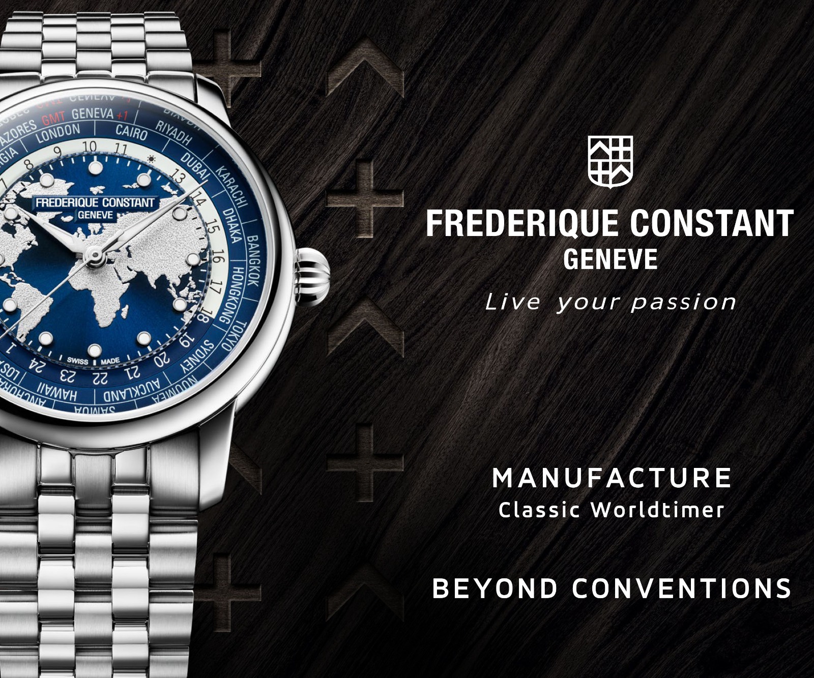 Frederique Constant Classic Worldtimer Manufacture