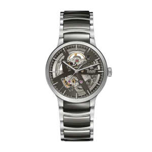 Mens  RADO : Skeleton Dial Stainless Steel Case Automatic Movement 30m Water Resistant Without Screw in Crown With Stainless Steel Strap