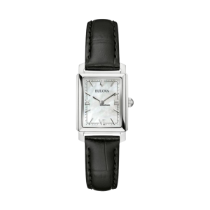 Bulova Classic Sutton Mother of Pearl Dial Stainless Steel Quartz Watch 96L330