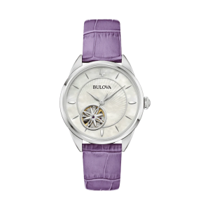 Bulova Classic Sutton Automatic Mother of Pearl Dial Stainless Steel Automatic Watch 96L339