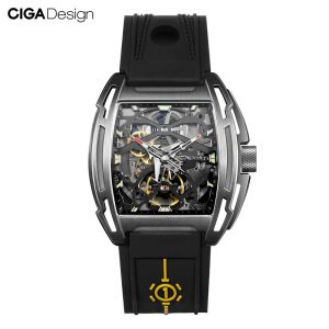 Ciga Design Z Series Skeleton Dial Titanium Automatic Watch Z061IPTIW5BK