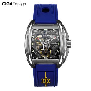 Ciga Design Z Series Skeleton Dial Titanium Automatic Watch Z061IPTIW5BU