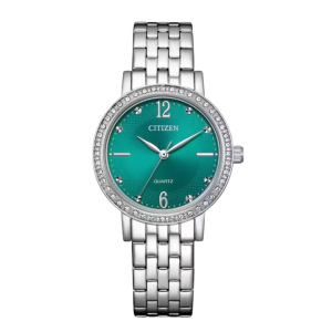 Citizen Classic Quartz Green Dial Stainless Steel Quartz Watch EL310055Z