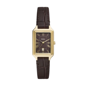 Fossil Raquel Gold Dial Gold PVD Quartz Watch ES5367