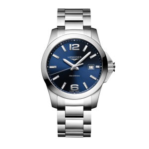 Longines Conquest Blue Dial Stainless Steel Quartz Watch L37594960