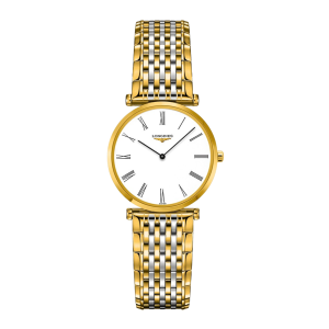 Longines La Grande Classique White Dial Two Tone Quartz Watch L45122117