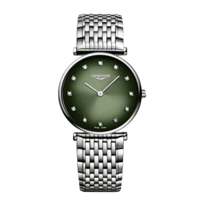 Longines La Grande Classique Green Dial Stainless Steel Quartz Watch L48664926