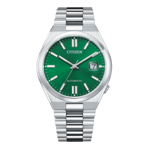 Citizen Tsuyosa Green Dial Stainless Steel Automatic Watch NJ015081X