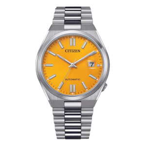 Citizen Tsuyosa Yellow Dial Stainless Steel Automatic Watch NJ015081Z