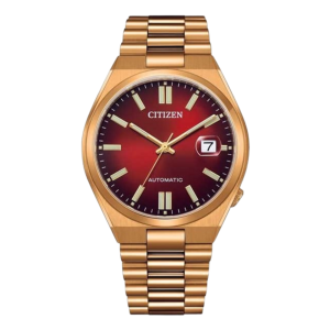 Citizen Tsuyosa Red Dial PVD Coated Steel Automatic Watch NJ015382X