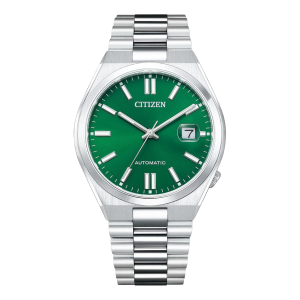 Citizen Tsuyosa Green Dial Stainless Steel Automatic Watch NJ01581X
