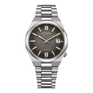 Citizen Tsuyosa Black Dial Stainless Steel Automatic Watch NJ020050E