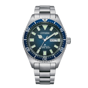 Citizen Promaster Blue Dial Stainless Steel Automatic Watch NY012958L