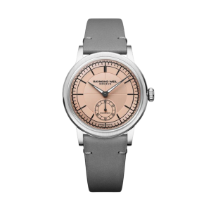 Raymond Weil Millesime Rose Gold Dial Stainless Steel Automatic Watch R2130STC8001