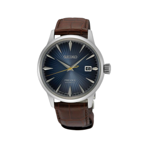 Seiko Blue Dial Stainless Steel Automatic Watch SRPK15J1