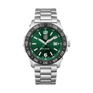 Luminox Green Dial Stainless Steel Quartz Watch XS3137