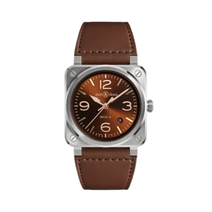 Bell and Ross Brown Dial Stainless Steel Automatic Watch BR03AGHSTSCA
