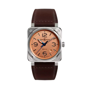 Bell and Ross Rose Gold Dial Rose Gold PVD Automatic Watch BR03AGBSTSCA