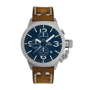 TW Steel Blue Dial Stainless Steel Quartz Watch CS102