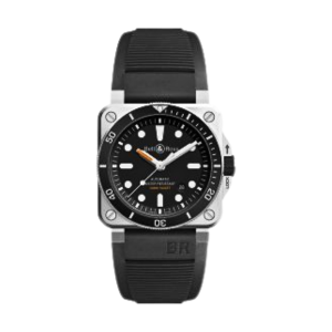 Bell and Ross Black Dial Stainless Steel Automatic Watch BR0392DBLSTSRB