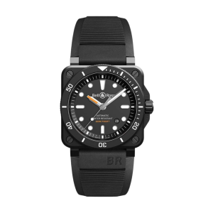 Bell and Ross Black Dial Ceramic Automatic Watch BR0392DBLCESRB