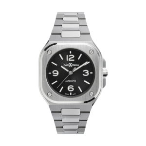 Bell and Ross Black Dial Stainless Steel Automatic Watch BR05ABLSTSST