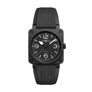 Bell and Ross Black Dial Ceramic Automatic Watch BR0392BLCE