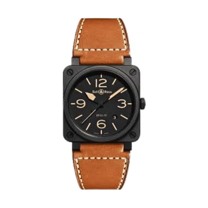 Bell and Ross Black Dial Ceramic Automatic Watch BR0392HERITAGECE