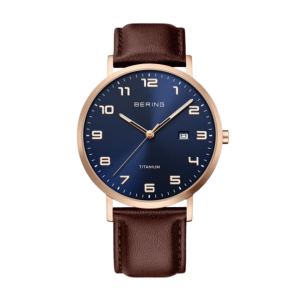 Bering Rose Gold Dial Rose Gold PVD Quartz Watch 18640569
