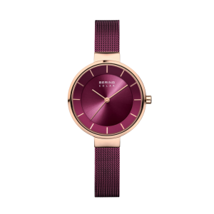 Bering Rose Gold Dial Rose Gold PVD Solar Watch 14631969