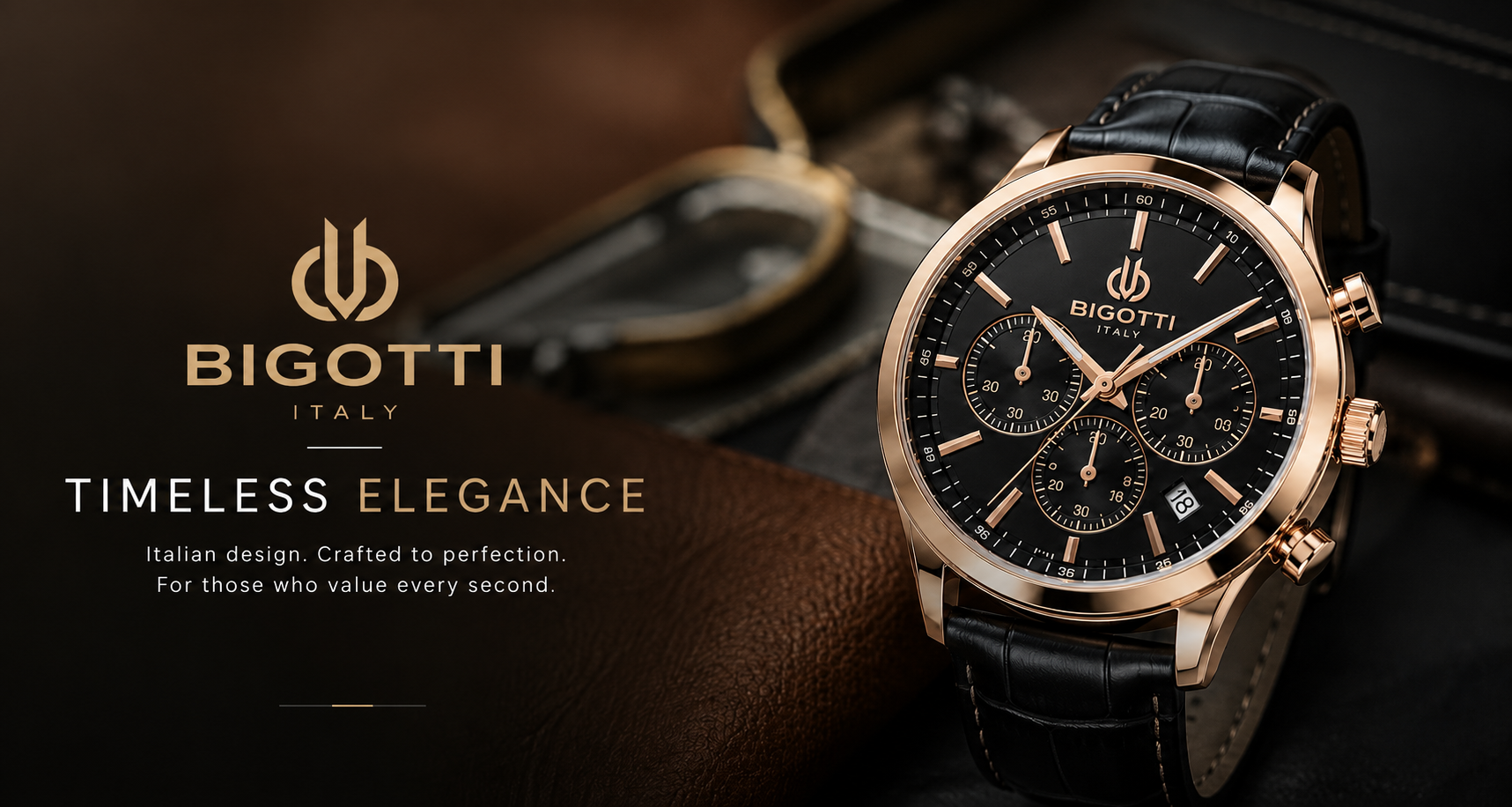 Armani Watches Banner