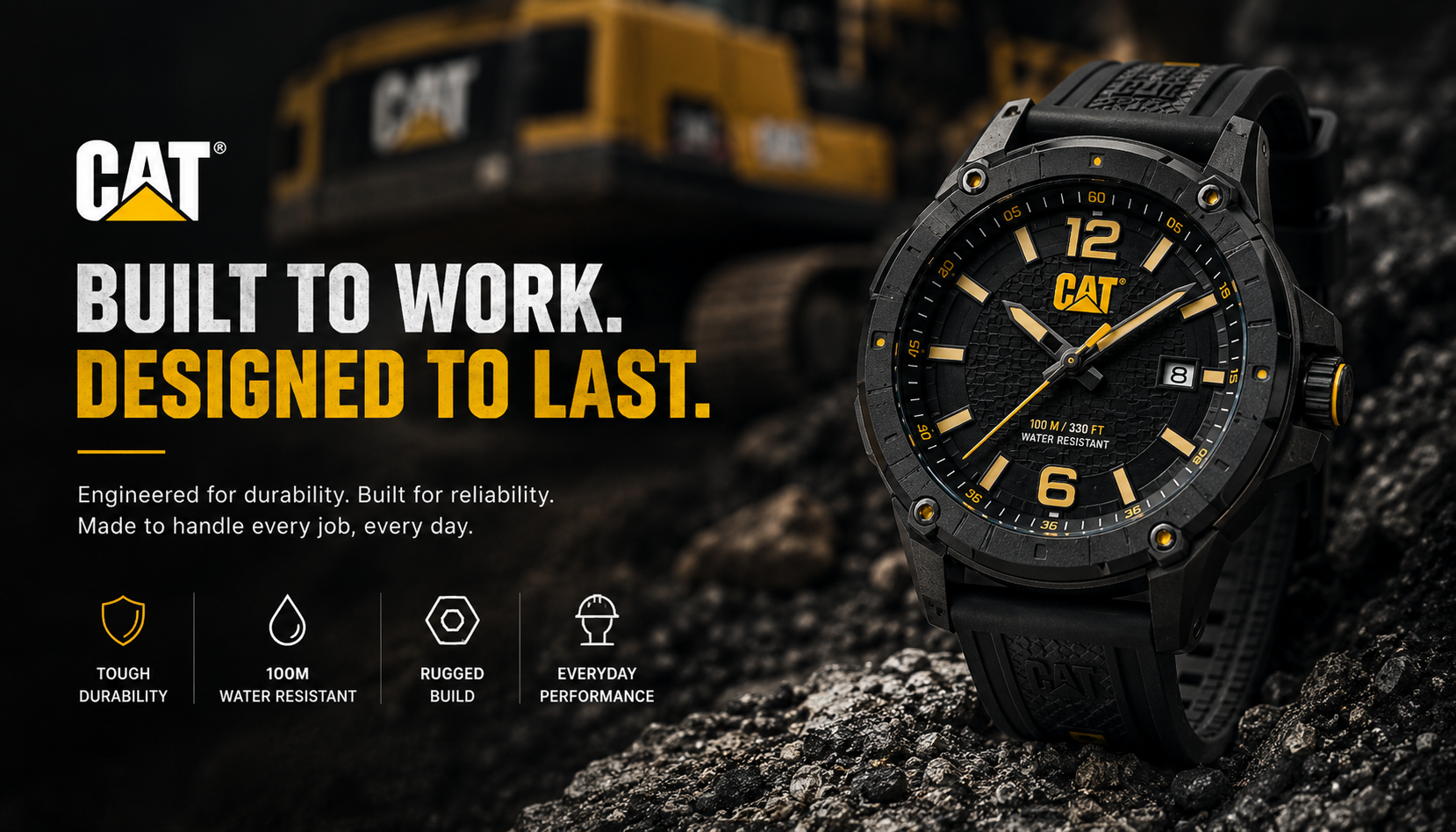 Armani Watches Banner