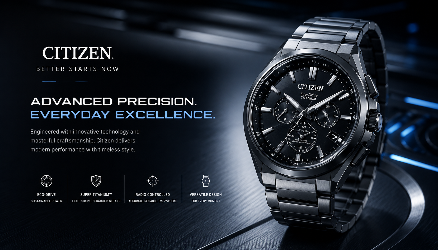 Armani Watches Banner
