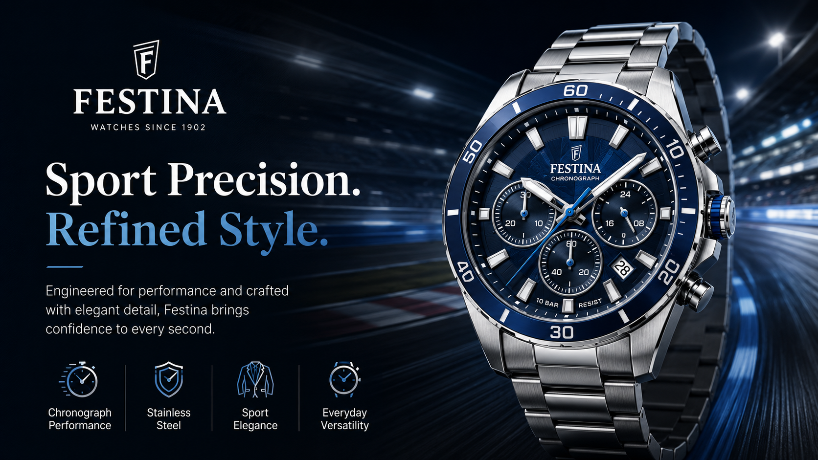Armani Watches Banner