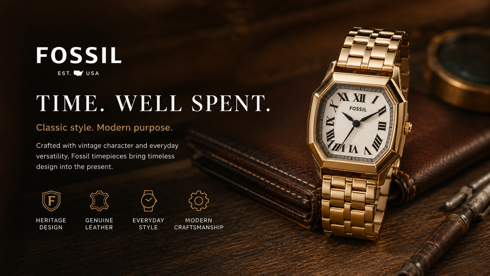 Armani Watches Banner
