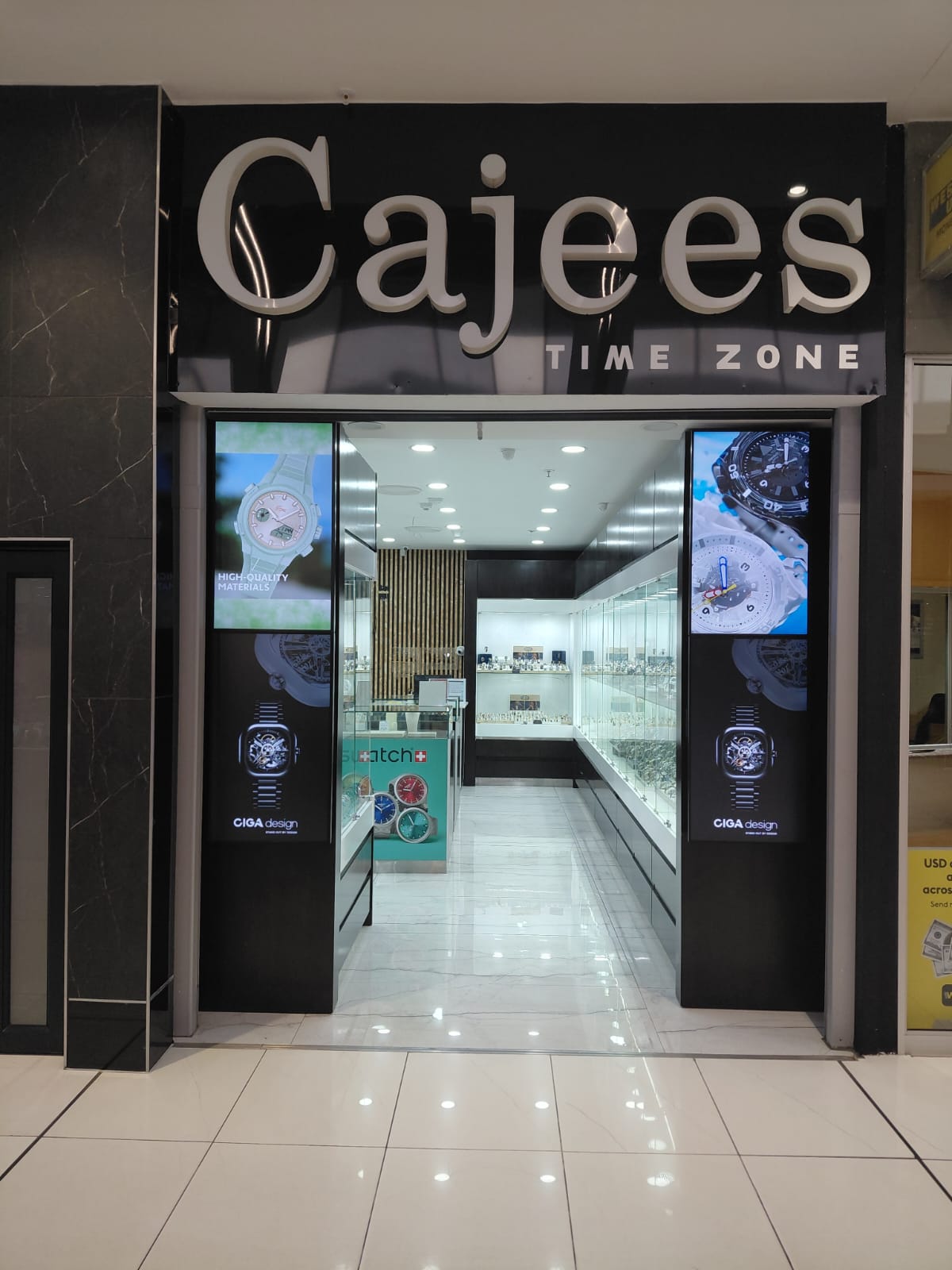 Cajees Time Zone Fourways