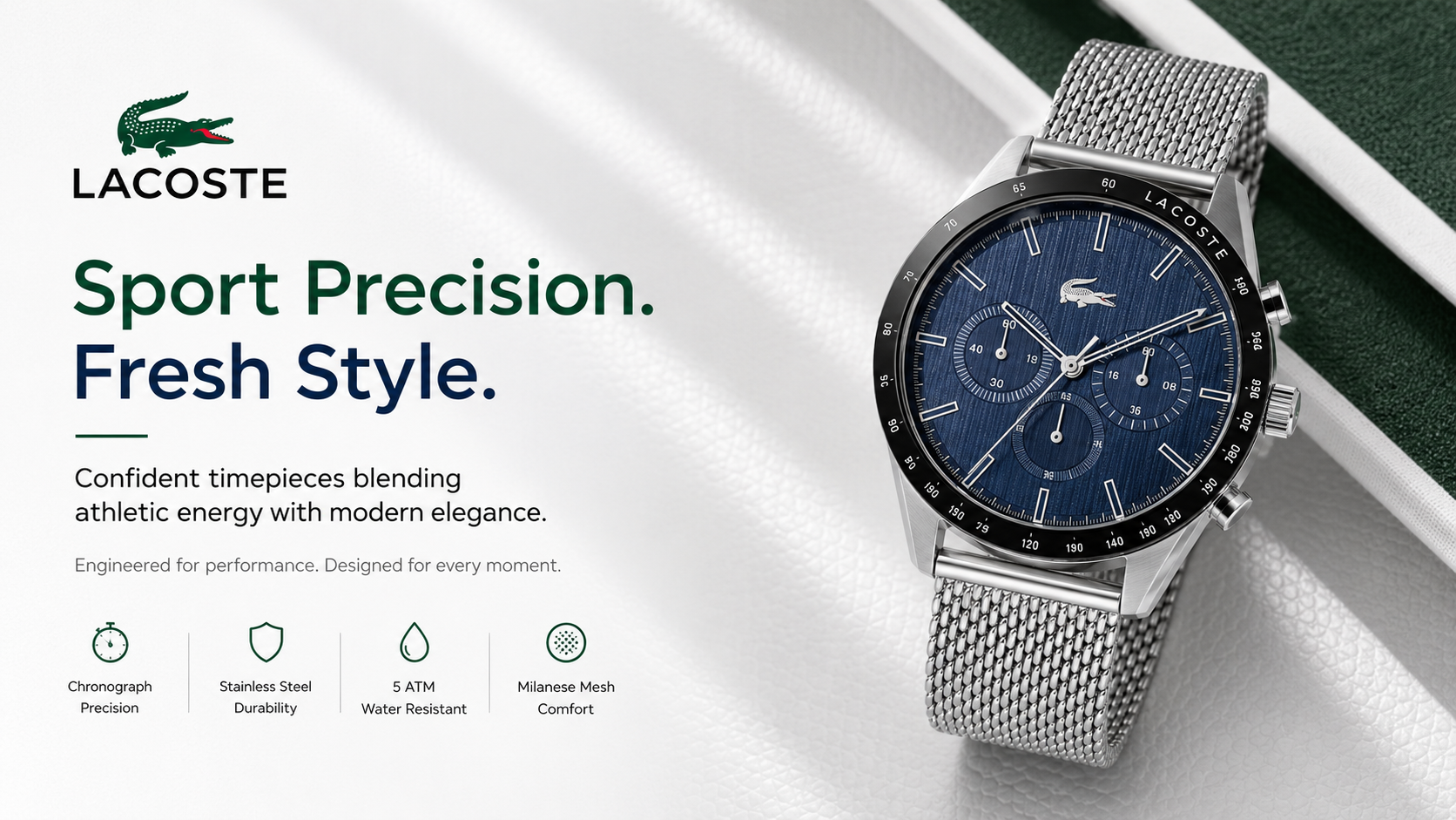 Armani Watches Banner