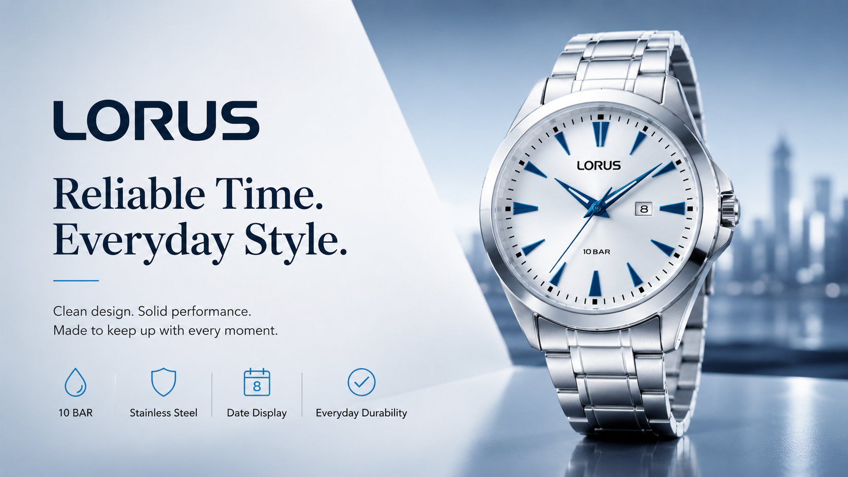 Armani Watches Banner