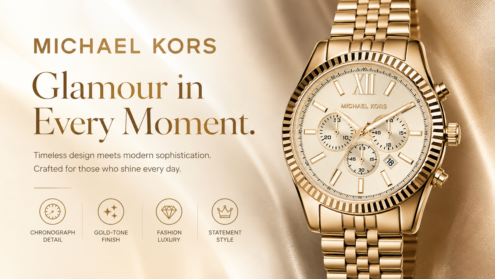 Armani Watches Banner