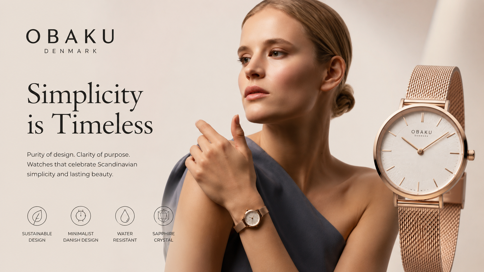 Armani Watches Banner