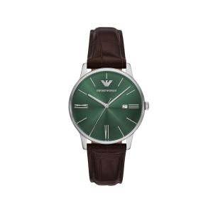 Armani Green Dial Stainless Steel Quartz Watch AR11672