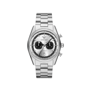 Armani White Dial Stainless Steel Quartz Watch AR11636