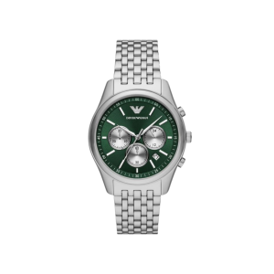 Armani Green Dial Stainless Steel Quartz Watch AR11581