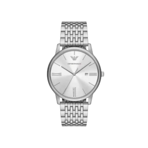 Armani Silver Dial Stainless Steel Quartz Watch AR11599