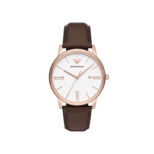 Armani Rose Gold Dial Rose Gold PVD Quartz Watch AR11572