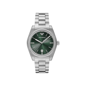 Armani Green Dial Stainless Steel Quartz Watch AR11621