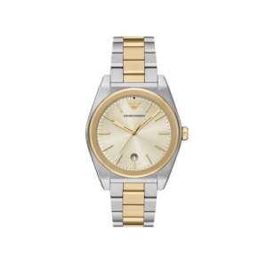 Armani Champagne Dial Two Tone Quartz Watch AR11716