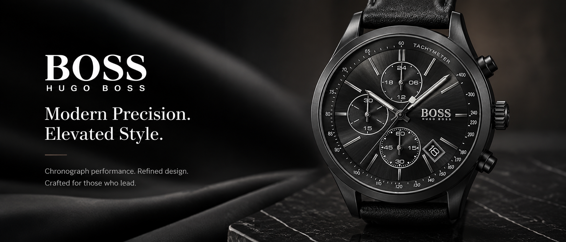 Armani Watches Banner